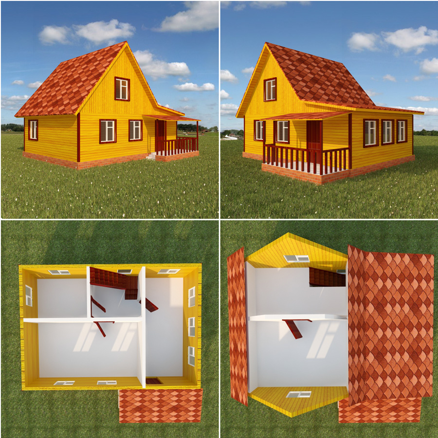 Работы Hel3dsmax