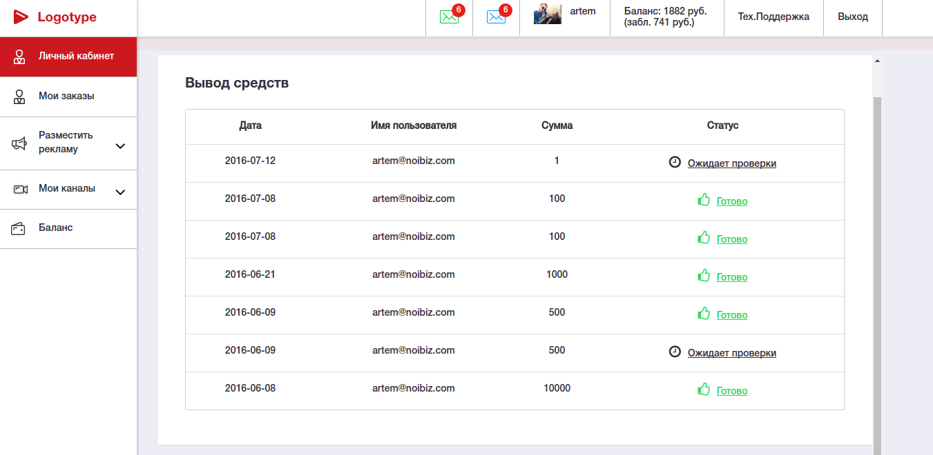 Работы Артем Татаринов